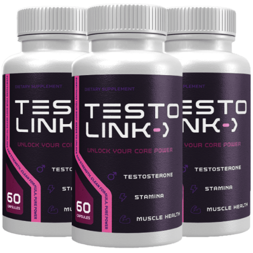 TestoLink voedingssupplement – 3 flessen bundel met 180 capsules